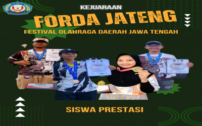 Prestasi Siswa dalam Kejuaraan Forda Jateng (Festival Olahraga Daerah Jawa Tengah) tahun 2024